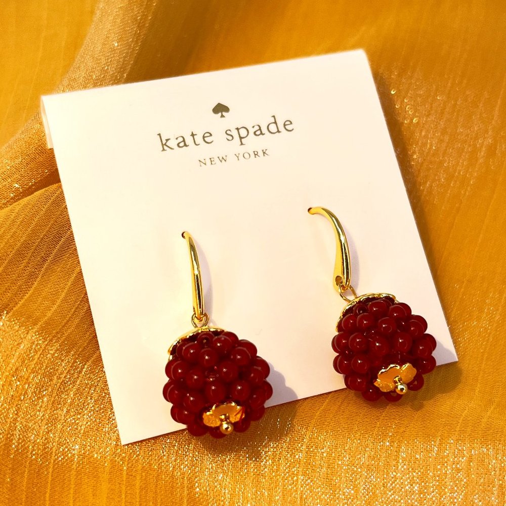 Kate Spade Very Berry Drop Earrings